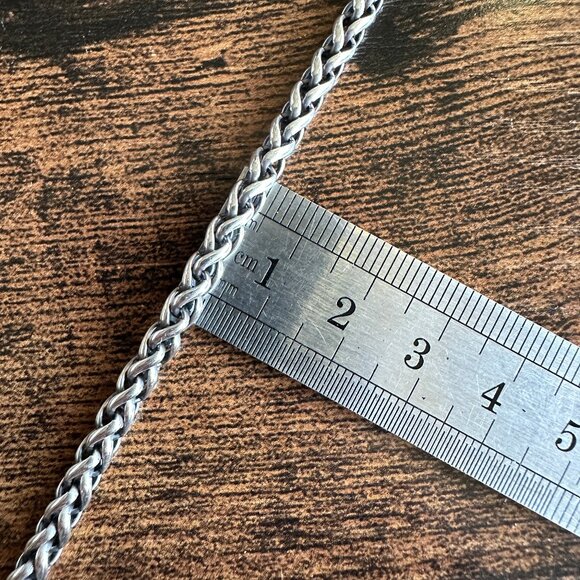 David Yurman Wheat Chain Necklace in Sterling Silver - 4mm - 24" - Picture 10 of 12